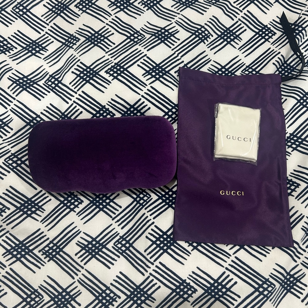 Gucci Sunglasses Case Velvet